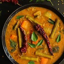 Arachuvitta Sambar (Fresh Ground Sambar) Recipe