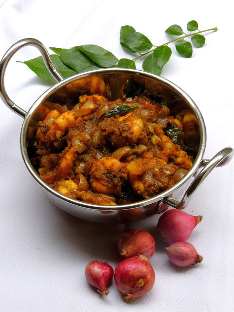 Eral Thokku (Spicy Prawn Masala) Recipe