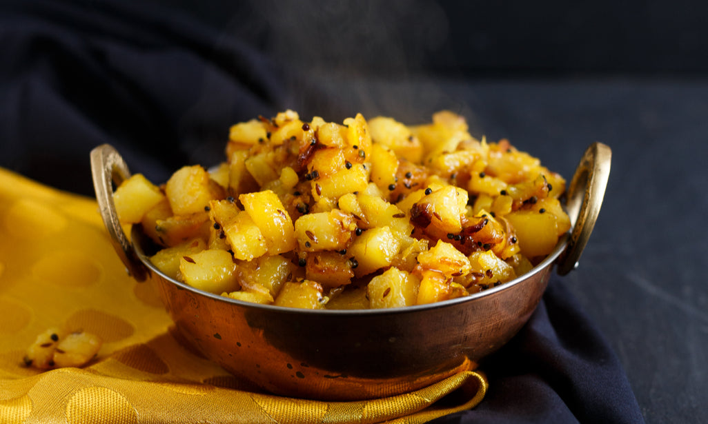 Potato Podimas (Spiced Mashed Potato Stir-Fry) Recipe