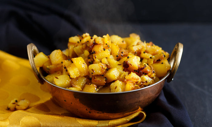 Potato Podimas (Spiced Mashed Potato Stir-Fry) Recipe