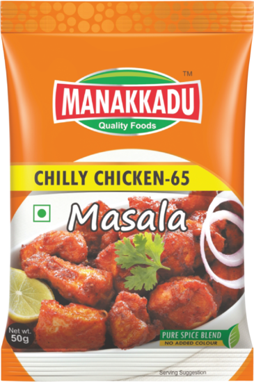 Manakkadu Chilli Chicken 65 Masala